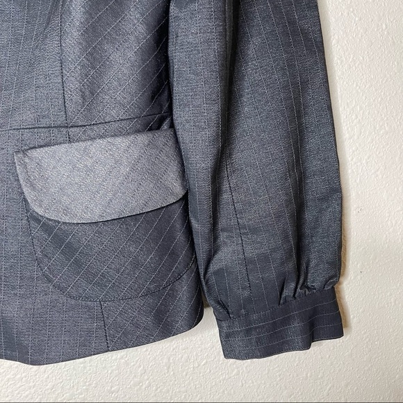 Banana Republic Gray Wool Blazer Jacket Women’s Size 14 - Picture 7 of 7